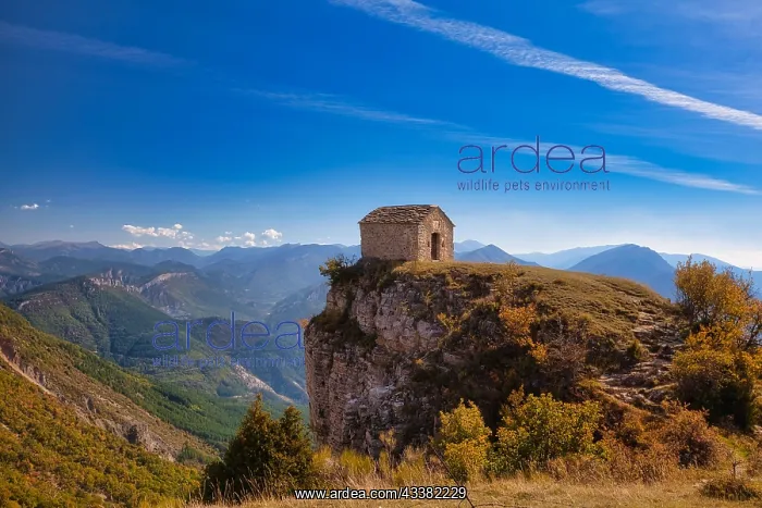 : The Chapel of Saint-Michel de Cousson in the mountains : The Chapel of Saint-Michel de Cousson in the mountains