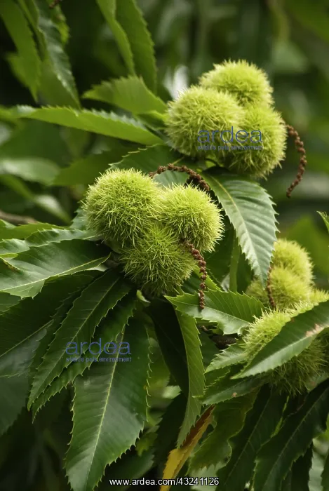 : Chestnut, Sweet chestnut, Castanea sativa : Chestnut, Sweet chestnut, Castanea sativa