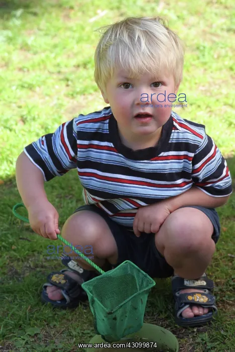 : Child with a Net : Child with a Net