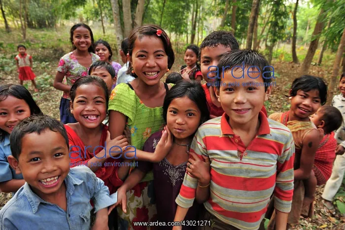 : Children - Manas Wildlife Sanctuary, Assam, India : Children - Manas Wildlife Sanctuary, Assam, India