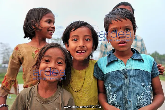 : Children - Manas Wildlife Sanctuary, Assam, India : Children - Manas Wildlife Sanctuary, Assam, India