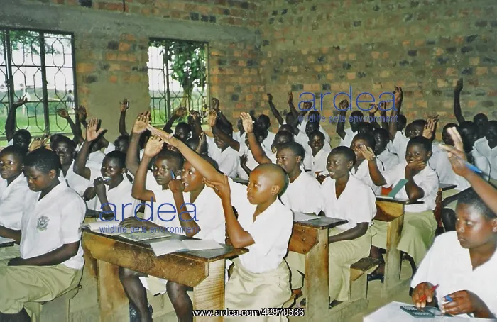 : Children at Equatorial College School : Children at Equatorial College School