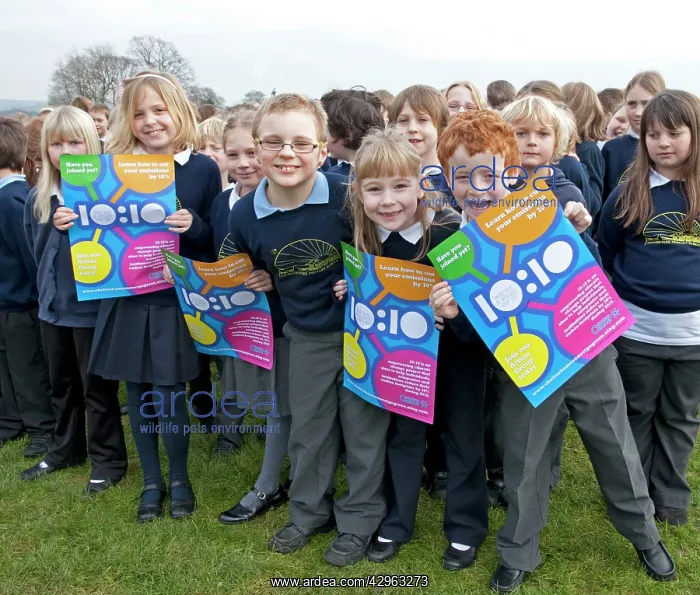  : Children - Launch of Cheltenham Connect 10:10 campaign