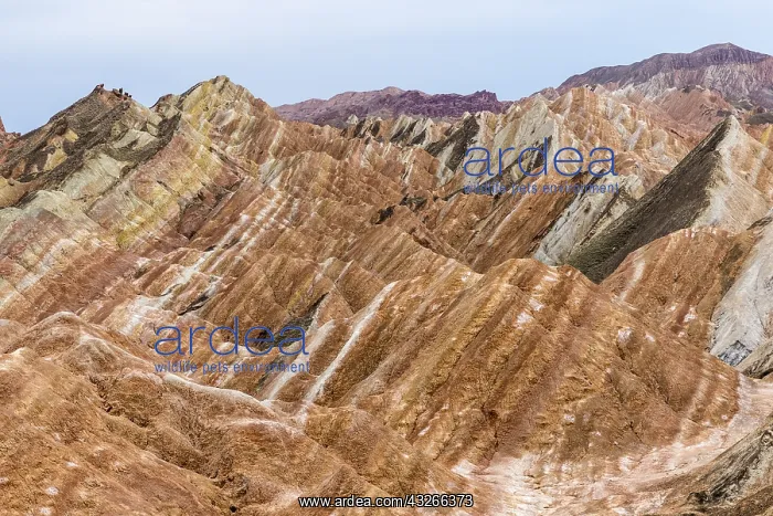 : Chine, Province du Gansu, Zhangye, paysages : Chine, Province du Gansu, Zhangye, paysages