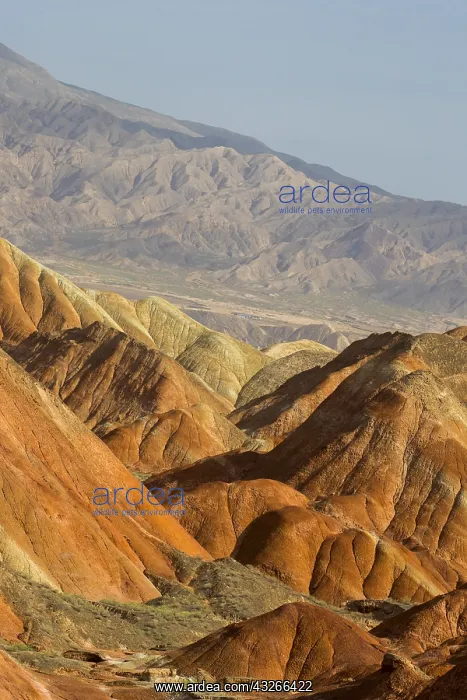 : Chine, Province du Gansu, Zhangye, paysages : Chine, Province du Gansu, Zhangye, paysages