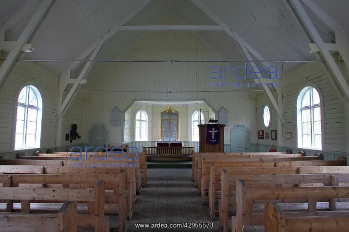 : Church in Grytviken - whaling station : Church in Grytviken - whaling station
