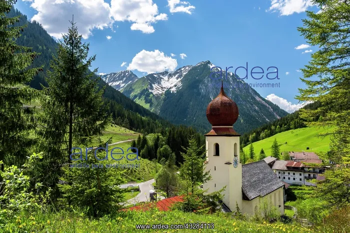  : Church, Namlos on the Namlos Pass, Lechtaler Alps