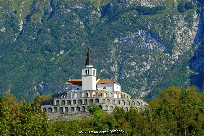 : Church of St. Anthony, Kobarid, Isonzo, Soca Valley : Church of St. Anthony, Kobarid, Isonzo, Soca Valley