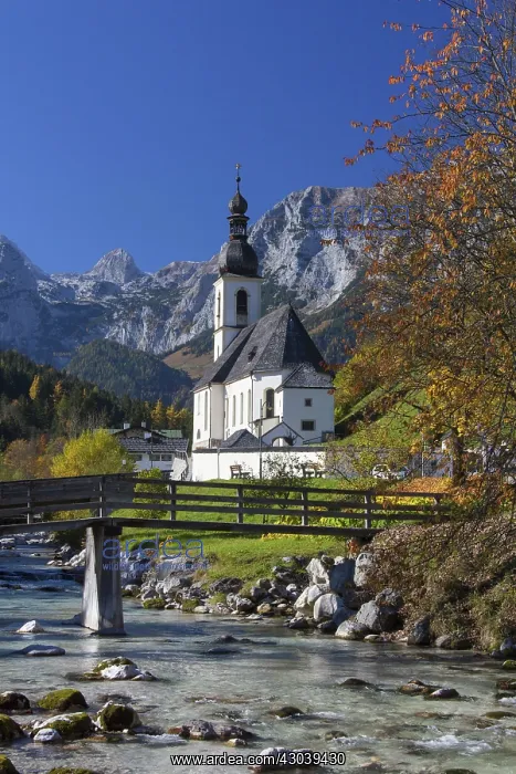  : Church St. Sebastian in Ramsau