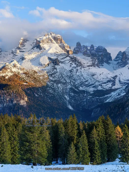 : Cima Brenta. View of the Dolomiti di Brenta from : Cima Brenta. View of the Dolomiti di Brenta from