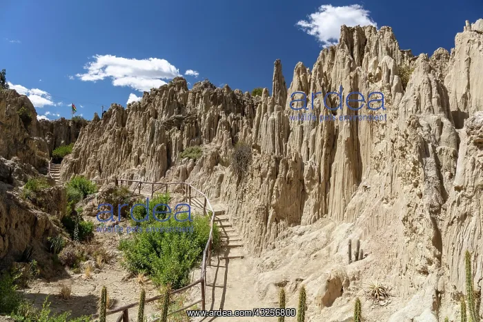 : Circuit, visitor trail, Valle de la Luna, Moon Valley : Circuit, visitor trail, Valle de la Luna, Moon Valley
