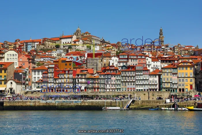 : The city of Porto and the River Douro, Portugal : The city of Porto and the River Douro, Portugal