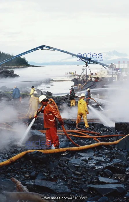 : Cleanup After Exxon-Valdez Spill : Cleanup After Exxon-Valdez Spill
