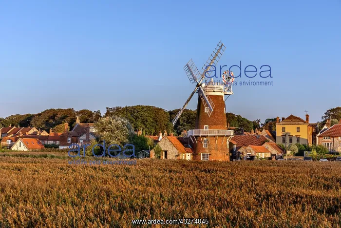 : Cley Windmill - Norfolk - UK : Cley Windmill - Norfolk - UK