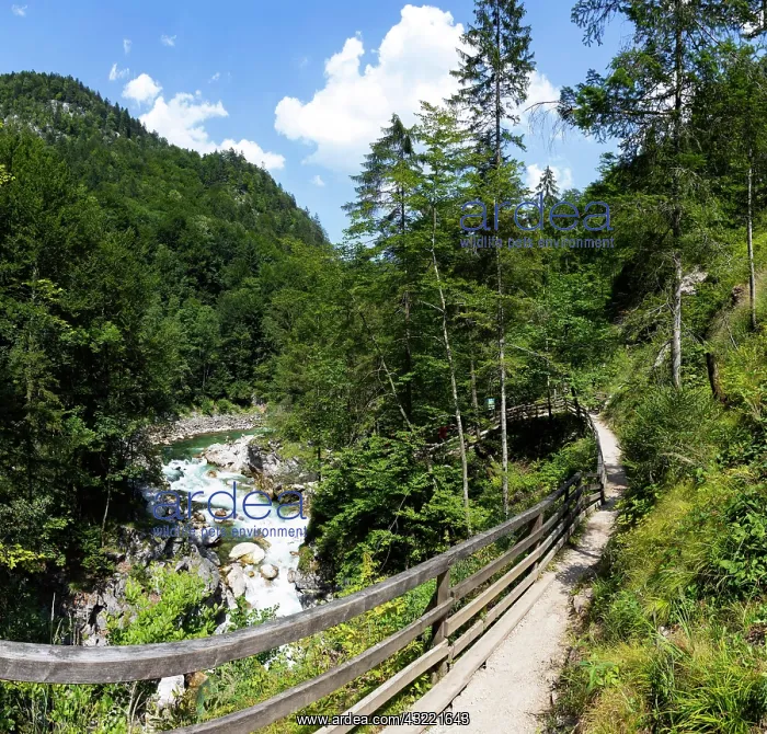 : Climbing facility in the Lammerklamm, Lammernfen : Climbing facility in the Lammerklamm, Lammernfen