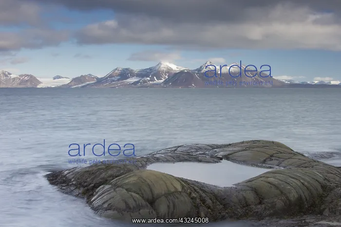 : Coastlandscape at Gashamna Bay - Hornsund - Svalbard, Norway : Coastlandscape at Gashamna Bay - Hornsund - Svalbard, Norway