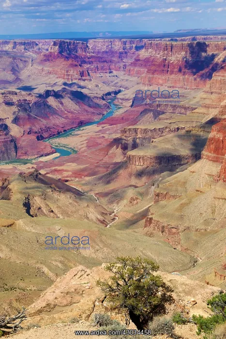  : The Colorado River running through the Grand