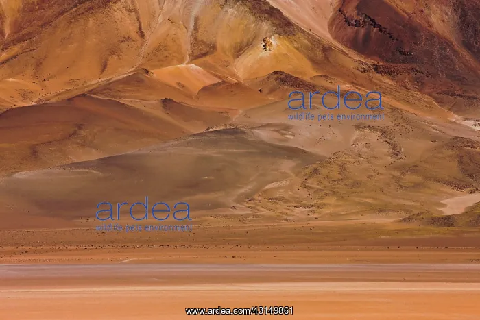 : Colorful patterns of mineral rich mountains : Colorful patterns of mineral rich mountains