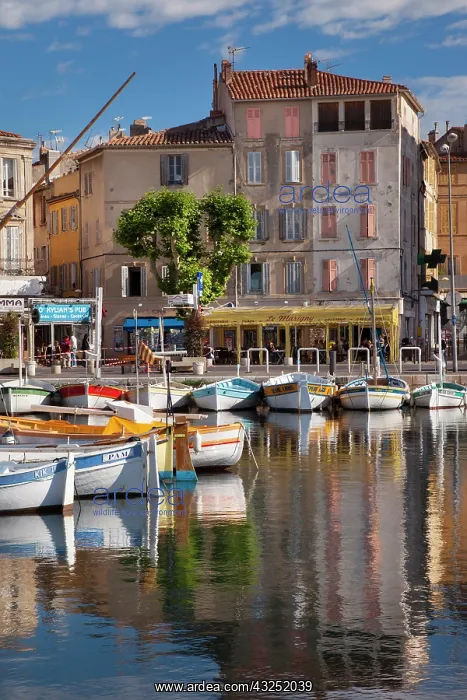 : Colorful Sailboats in the small harbor of : Colorful Sailboats in the small harbor of