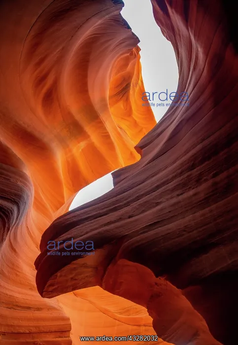 : Colourful sandstone formation, incident light, Lower : Colourful sandstone formation, incident light, Lower