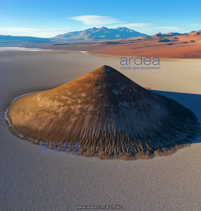 : Cono de Arita, Salar de Arizaro, Aerial View, Salta : Cono de Arita, Salar de Arizaro, Aerial View, Salta