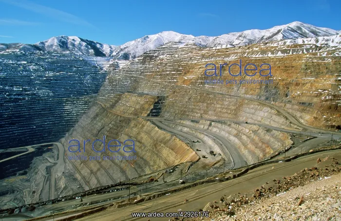 : Copper Mine - Binghmam Canyon Kennecott company : Copper Mine - Binghmam Canyon Kennecott company