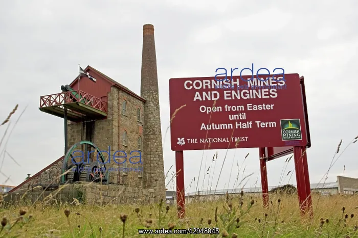 : Cornish Mines and Engines Pool near Camborne : Cornish Mines and Engines Pool near Camborne