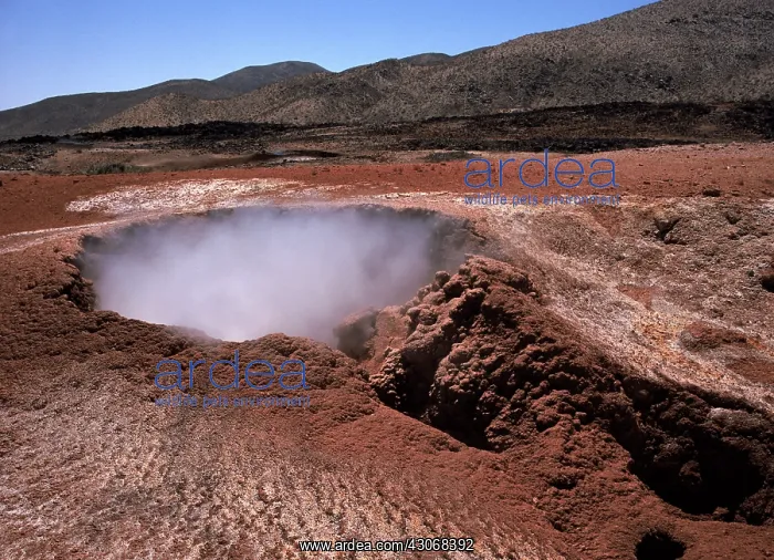: Coso Geothermal Mudpot : Coso Geothermal Mudpot