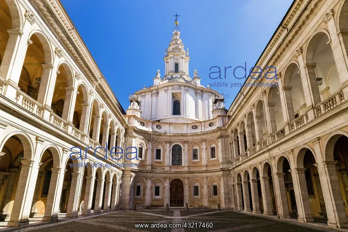 : Courtyard of Studium Urbis, Cortile della Sapienza : Courtyard of Studium Urbis, Cortile della Sapienza