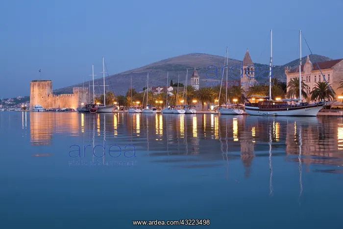 : Croatia, Dalmatia, Trogir, a UNESCO World : Croatia, Dalmatia, Trogir, a UNESCO World