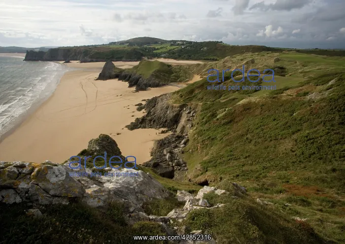 : Three Crowns Bay, Gower peninsula : Three Crowns Bay, Gower peninsula
