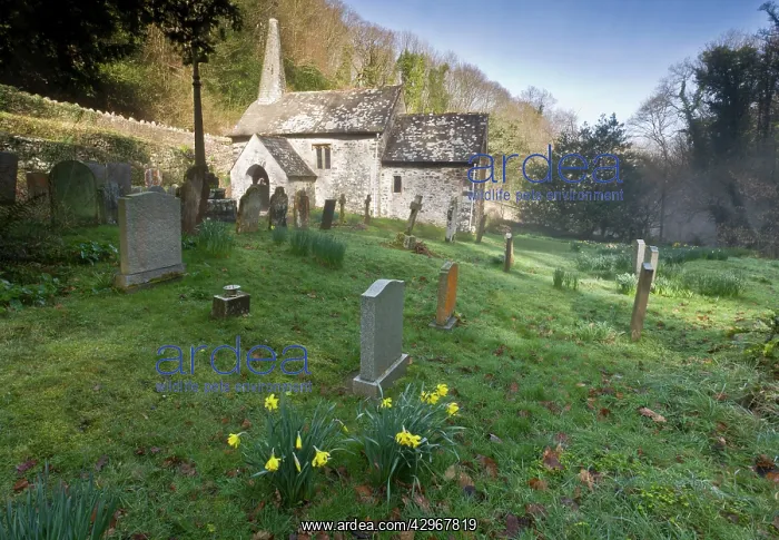 : Culbone Church, (St Beuno's), Culbone. The smallest : Culbone Church, (St Beuno's), Culbone. The smallest