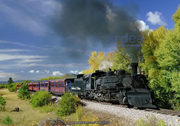 : Cumbres and Toltec Scenic Railroad, Chama, New Mexico : Cumbres and Toltec Scenic Railroad, Chama, New Mexico
