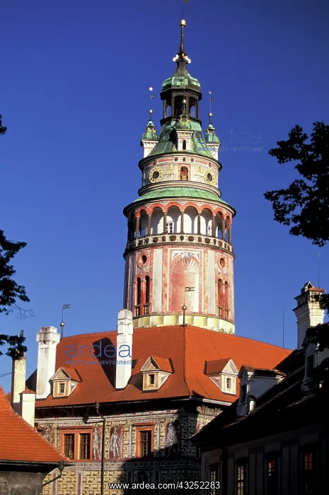 : Czech Republic, Cesky Krumlov. Krumlov Chateau : Czech Republic, Cesky Krumlov. Krumlov Chateau