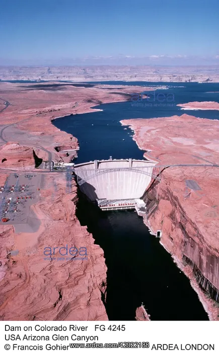 : Dam on Colorado River : Dam on Colorado River