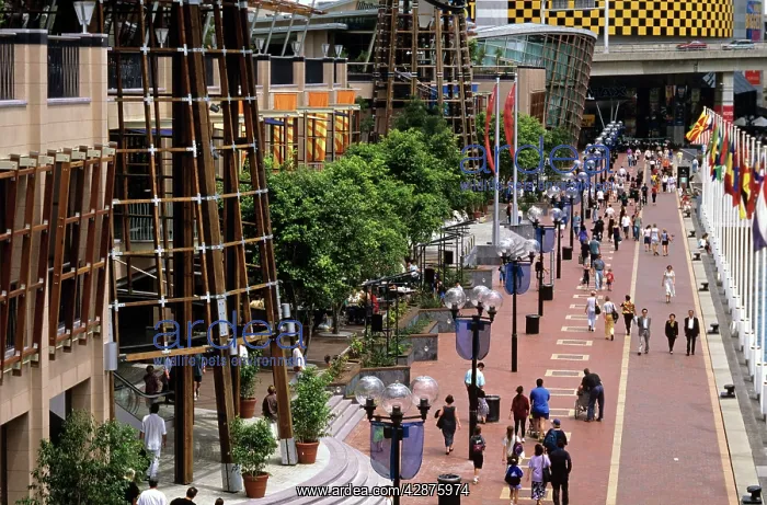 : Darling Harbour (Imax Theatre at end) Sydney : Darling Harbour (Imax Theatre at end) Sydney