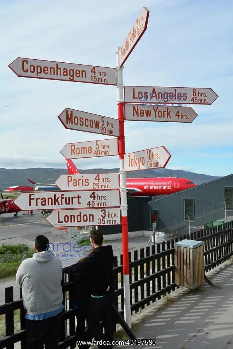 : Denmark. Greenland. West coast. AIrport of Kangerlussuaq : Denmark. Greenland. West coast. AIrport of Kangerlussuaq