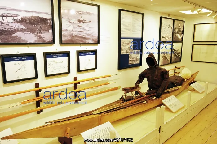 : Denmark. Greenland. West coast. The Inuit museum : Denmark. Greenland. West coast. The Inuit museum