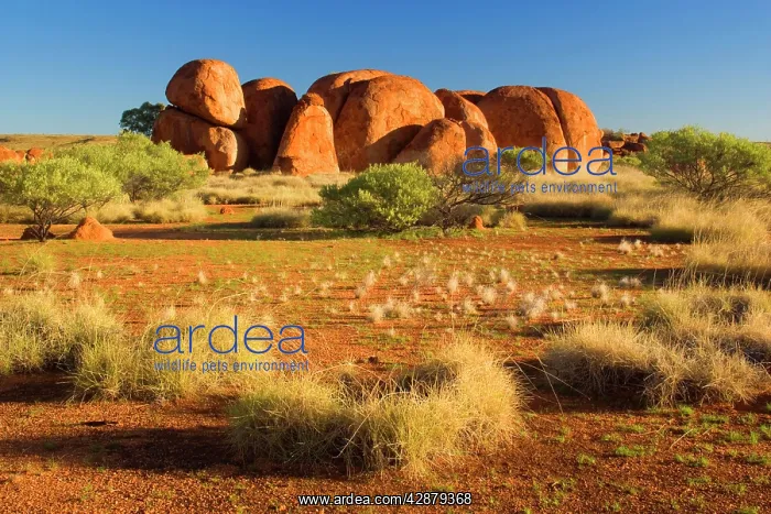 : Devils Marbles - several circular shaped marbles