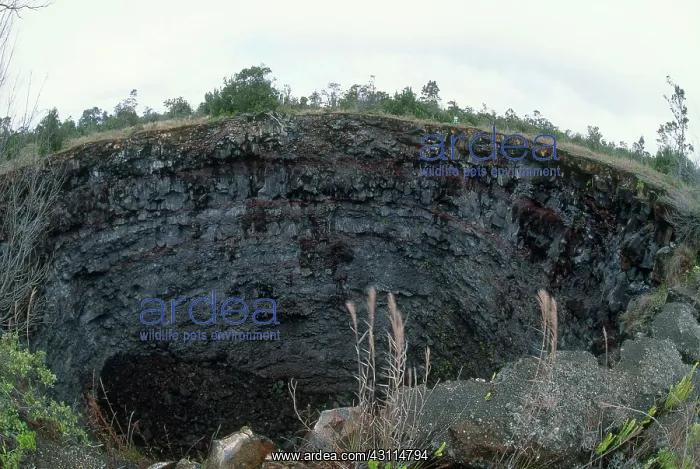  : Devil's Throat Crater, Kilauea, Hawaii