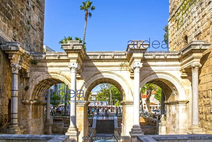 : DIG, Geografie, T&xfc;rkei, Antalya, Hadrianstor : DIG, Geografie, T&xfc;rkei, Antalya, Hadrianstor