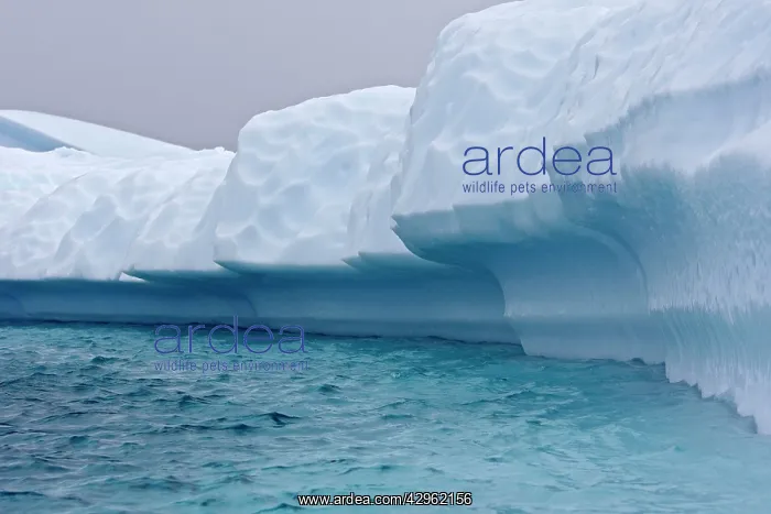 : Dispersion of light in an iceberg in the Lemaire : Dispersion of light in an iceberg in the Lemaire