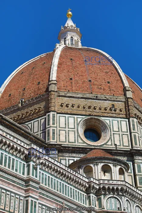 : Dome of the Duomo, the Cathedral of Santa Maria : Dome of the Duomo, the Cathedral of Santa Maria
