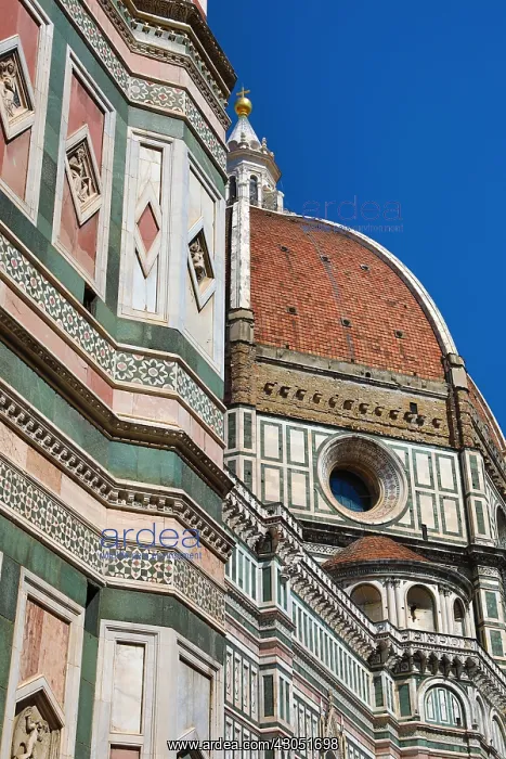 : Dome of the Duomo, the Cathedral of Santa Maria : Dome of the Duomo, the Cathedral of Santa Maria