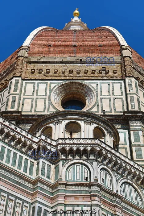 : Dome of the Duomo, the Cathedral of Santa Maria : Dome of the Duomo, the Cathedral of Santa Maria