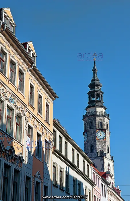 : Downtown Gorlitz, on the German-Polish border : Downtown Gorlitz, on the German-Polish border