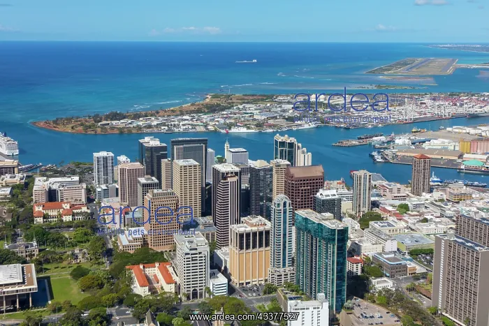 : Downtown, Honolulu, Oahu, Hawaii : Downtown, Honolulu, Oahu, Hawaii