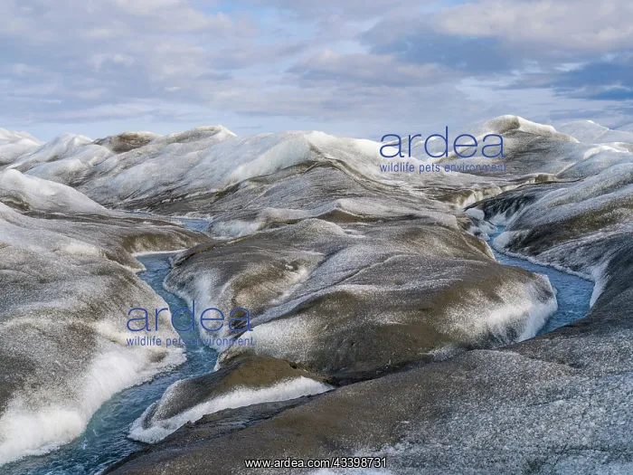 : Drainage system on the surface of the ice sheet : Drainage system on the surface of the ice sheet