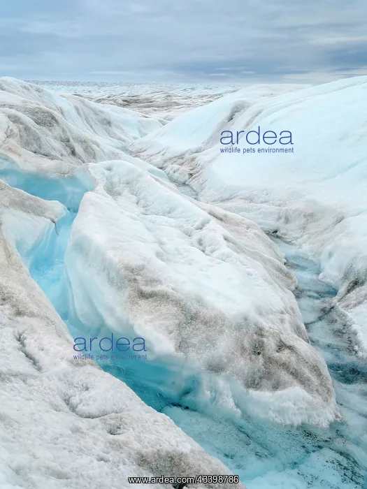 : Drainage system on the surface of the ice sheet : Drainage system on the surface of the ice sheet
