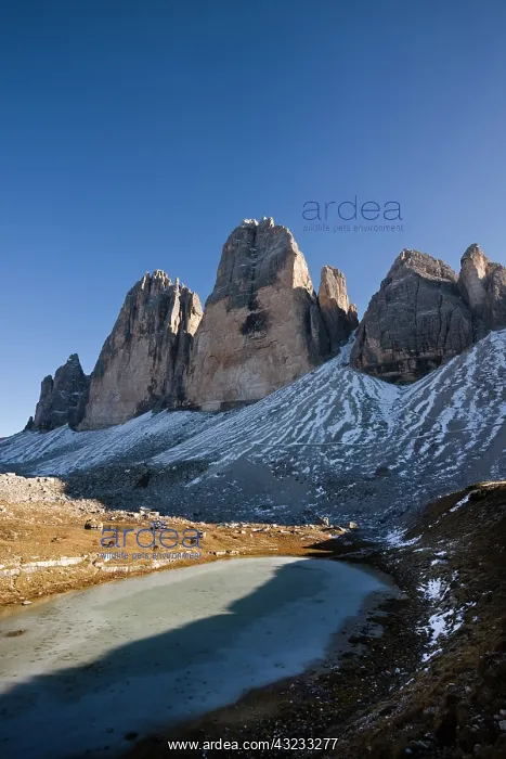 : The Drei Zinnen, Tre Cime di Lavaredo, in : The Drei Zinnen, Tre Cime di Lavaredo, in